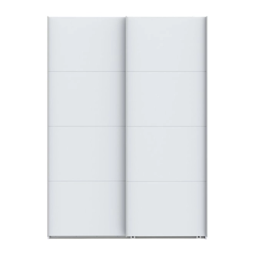 Szafa przesuwna na ubrania 150 cm  Kolor Biały